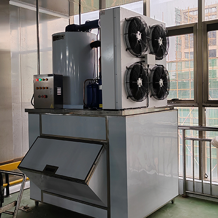 3吨片冰机交付湖南长沙某食品厂