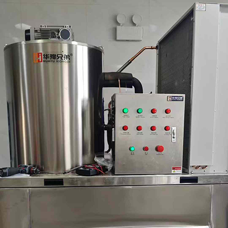 2吨片冰机-全不锈钢交付安徽某食品厂