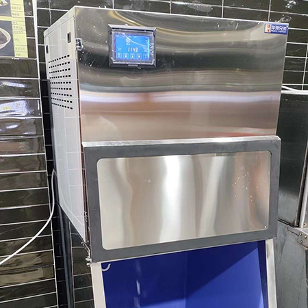 500公斤雪花制冰机交付中山某海鲜店