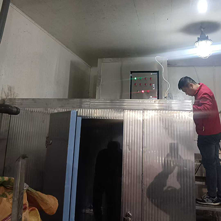 1.5吨片冰机定制储冰库交付江苏某食品厂